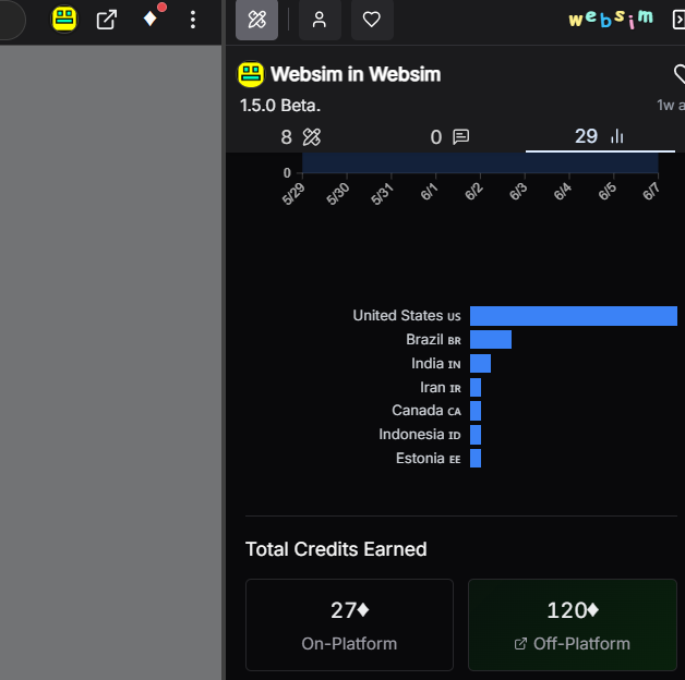 Asset for websim in websim